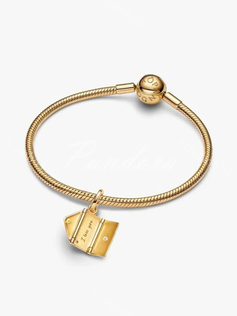 Pandora Engravable & Openable Envelope Dangle Charm